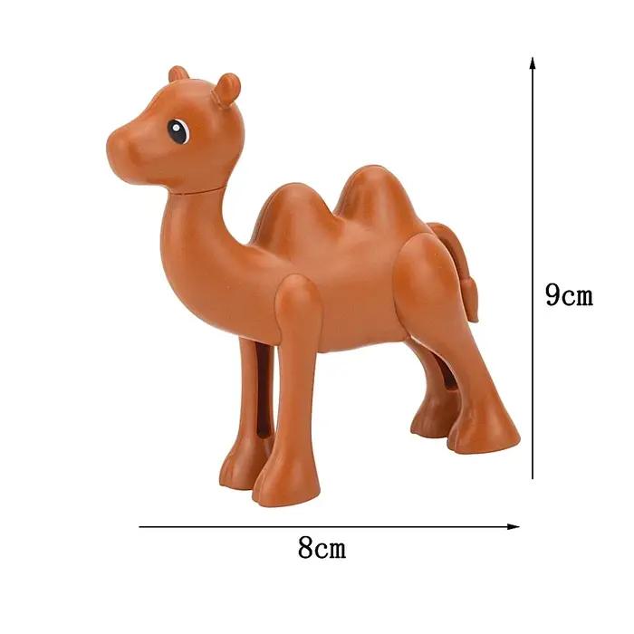 Blocs de construction animaux de grande taille avec tigre, panda, lapins, chat, chien, lion, dauphin et ours pour enfants et adultes - Jouets éducatifs pour la maison et les occasions spéciales