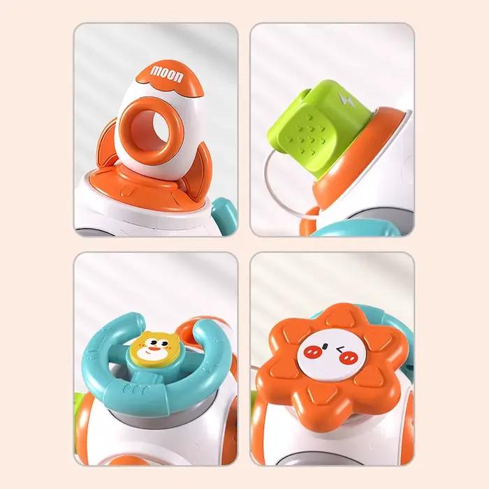 Cube de planche occupée pour bébé, jouets sensoriels Montessori pour tout-petits, activités d'apprentissage éducatives, jouets de voyage, boîte de verrouillage, motricité Fine
