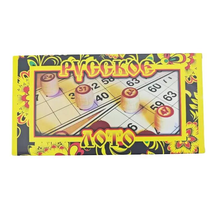 《Russian Lotto》Jeu de table intéressant, jeu de cartes interactif en russe, adapté aux fêtes, à la f
