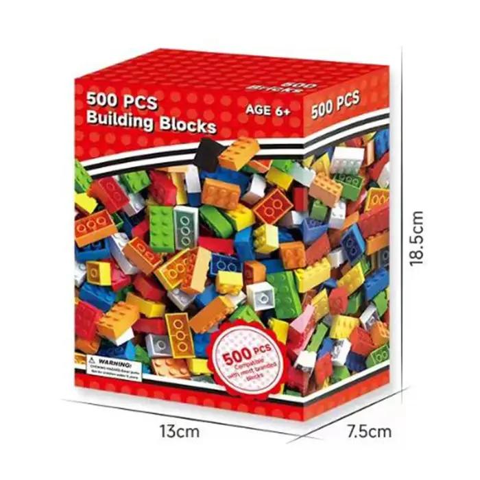 Blocs de construction blocs pour enfants en vrac, ensembles de bricolage créatifs, blocs classiques urbains, jouets éducatifs pour enfants, 1000