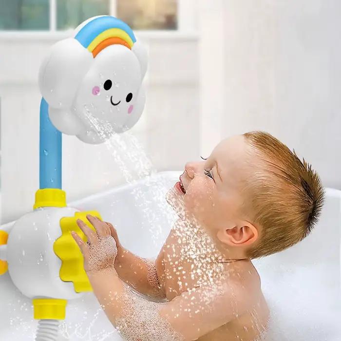 QWZ bébé dessin animé singe classique douche bain jouet Animal saupoudrer salle de bain natation bai