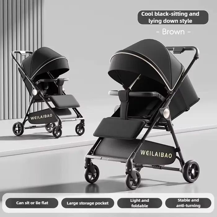 Poussette de voyage légère pour bébé