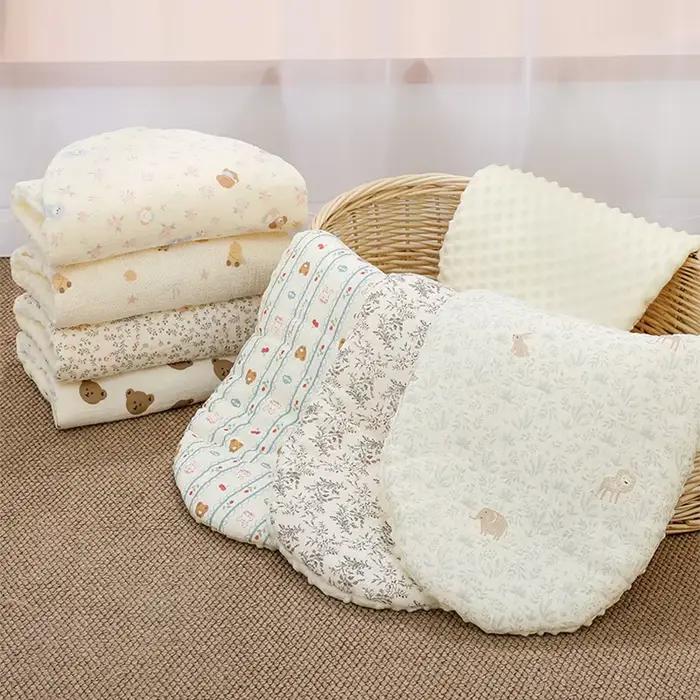 1 pièce de nouveau tapis de berceau pour bébé, accessoire de poussette, tapis de voiture pour berceau, fabriqué en velours doux et chaud antidérapant