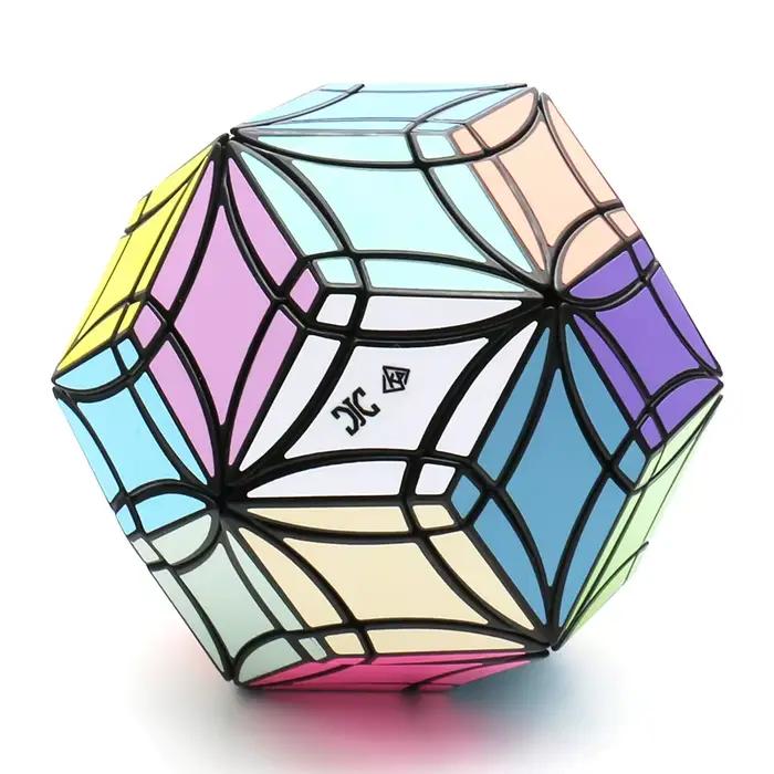 Xplore Junction Kairis Puzzles CurFaTRhoTri Clover Black Magic Cube Twisty Puzzle Jeu de réflexion pour adolescents et adultes