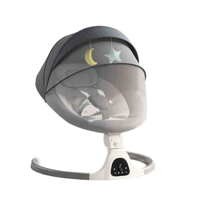 Berceau Électrique Bluetooth pour Bébé avec Moustiquaire