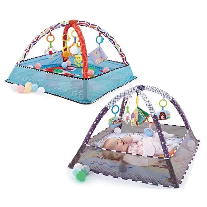 Tapis éducatif multifonctionnel pour bébé cadre de fitness couverture rampante clôture tapis pour nourrissons jouets d'éveil occasions spéciales