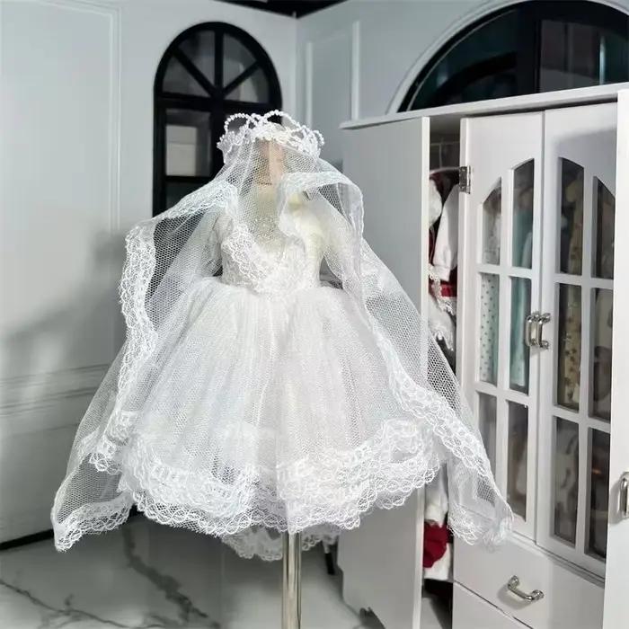Robe de princesse à la mode pour poupée, vêtements de poupée de 30CM, avec chaussures, vêtements de