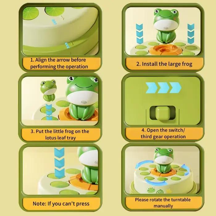 Frogy Fun : Jeu interactif de saut de grenouilles pour enfants de 3 à 6 ans