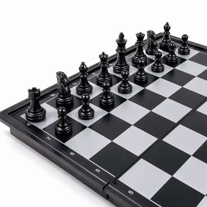 Jeu multifonctionnel Échecs et Dames pliable pour adolescents et étudiants occasion cadeau éducatif compétitif puzzle stratégique