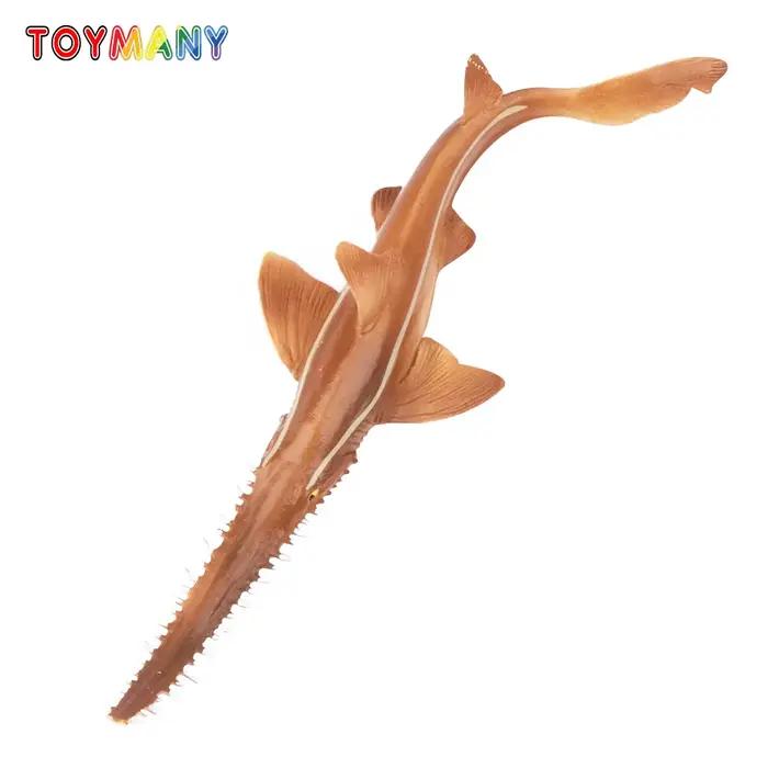Toymany Simulation Sawshark océan modèle Animal jouet Mini figurines poupées