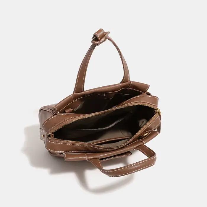 Sac à langer de luxe minimaliste haut de gamme pour femme