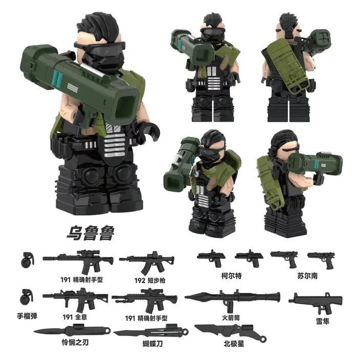 Module de construction Delta Operation Special Forces, module de construction Weilong, jouets miniat