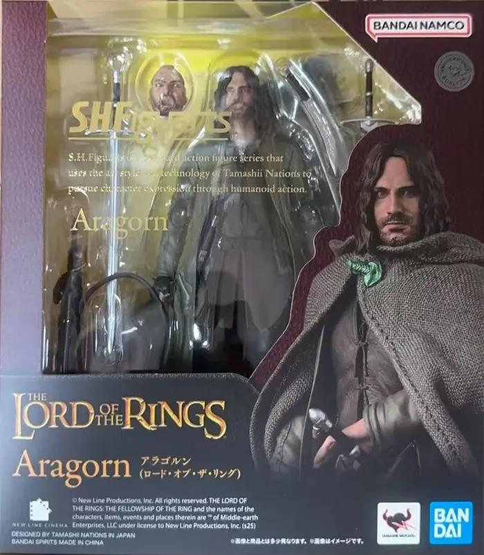 En Stock Bandai S.H.Figuarts Aragorn (Seigneur des Anneaux) Frodo Baggins & Gollum