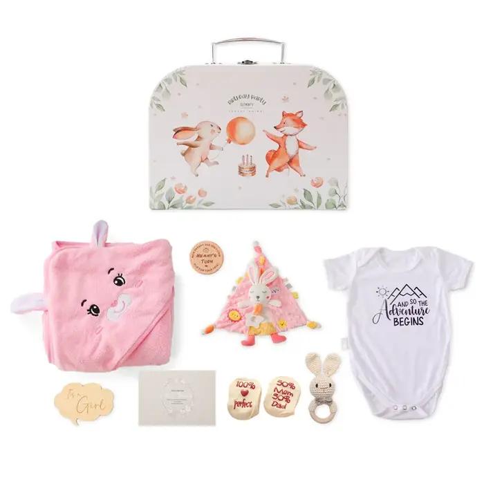 Couverture en coton double face pour bébé