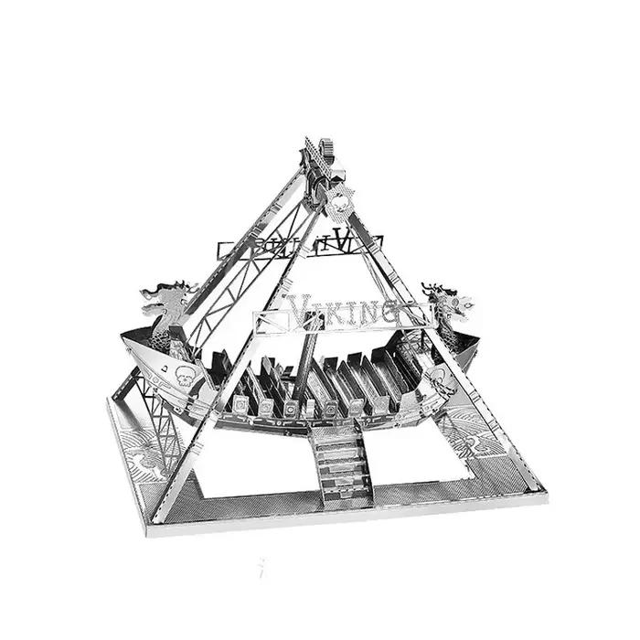 Puzzle 3D en métal : Modèles de construction de la Tour YueYang