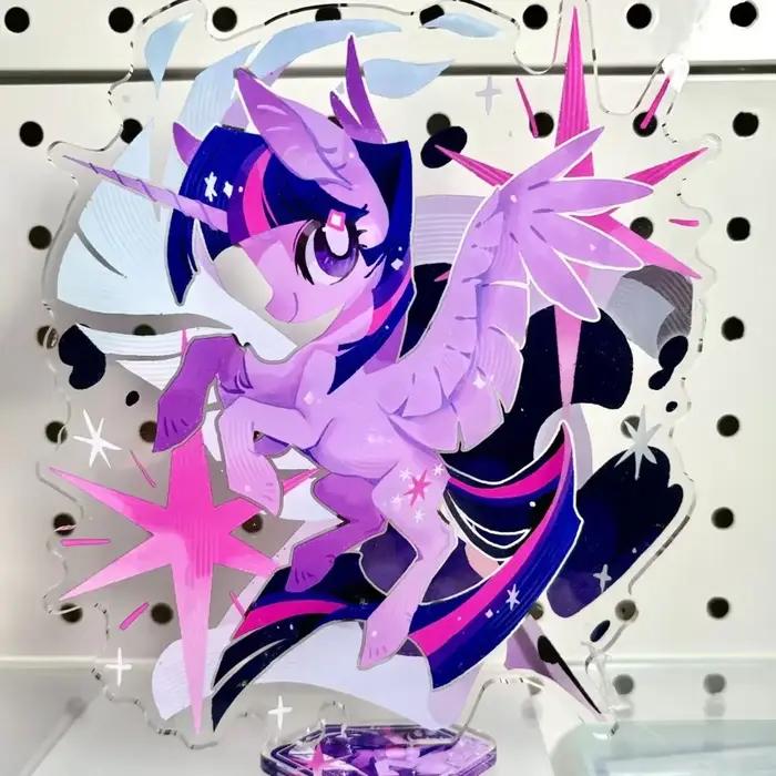 Nouvelles figurines de collection en acrylique My Little Pony : Twilight Sparkle