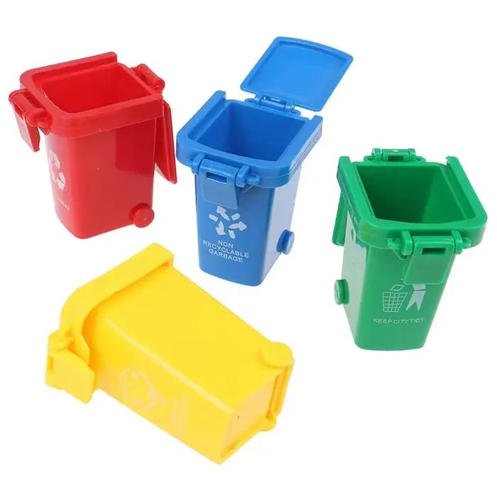 Poubelles miniatures pour poupées animaux et nature maison de poupées accessoire de décoration occasion spéciale enfants adolescents