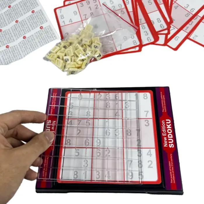Jeu de Sudoku - jeu de société stratégique. Jeux de lettres