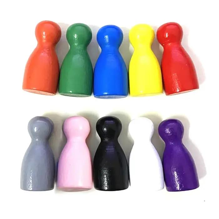 Jeu d'échecs en bois, 20 pièces