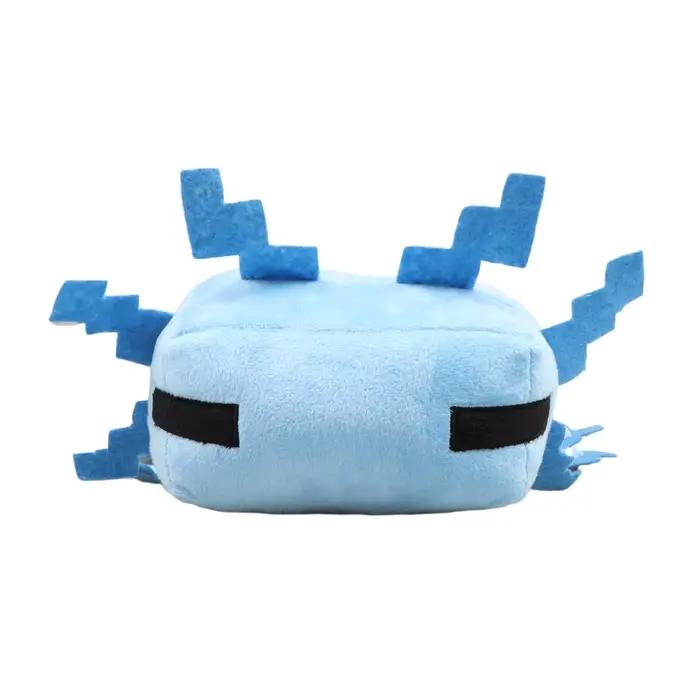 Jouets en Peluche Axolotl bleu 30cm, poupées d'animaux en Peluche Axolotl Kawaii, jeu doux, cadeau d