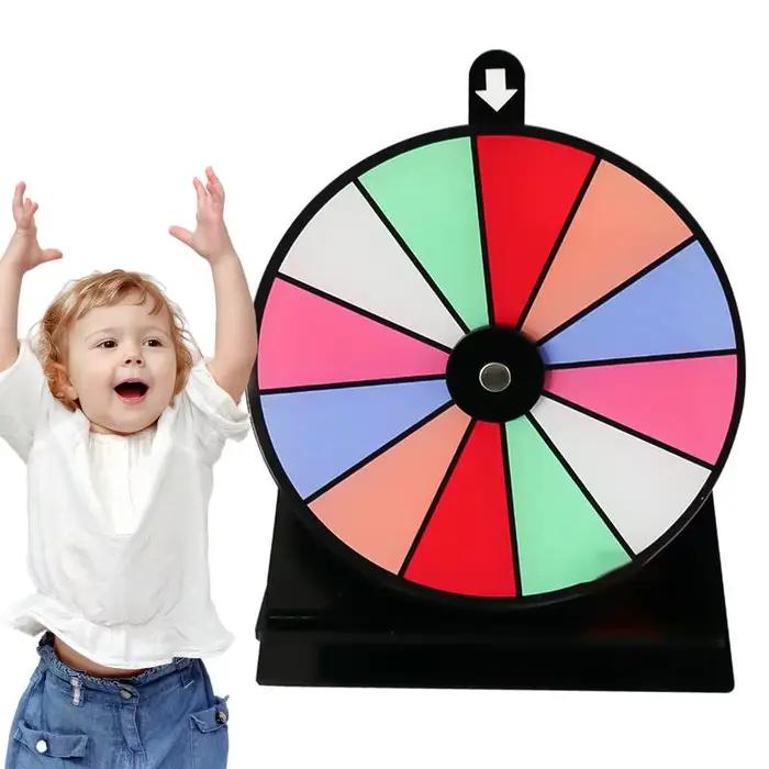 Jeu à boire à roue rotative avec support de base pour adultes