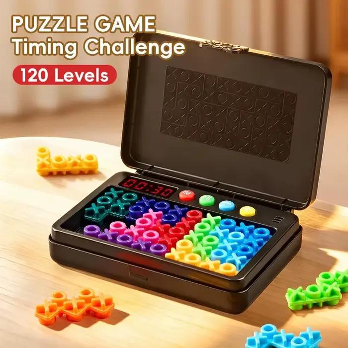 Jeu de puzzle intelligent KNYYSECQ XO pour enfants