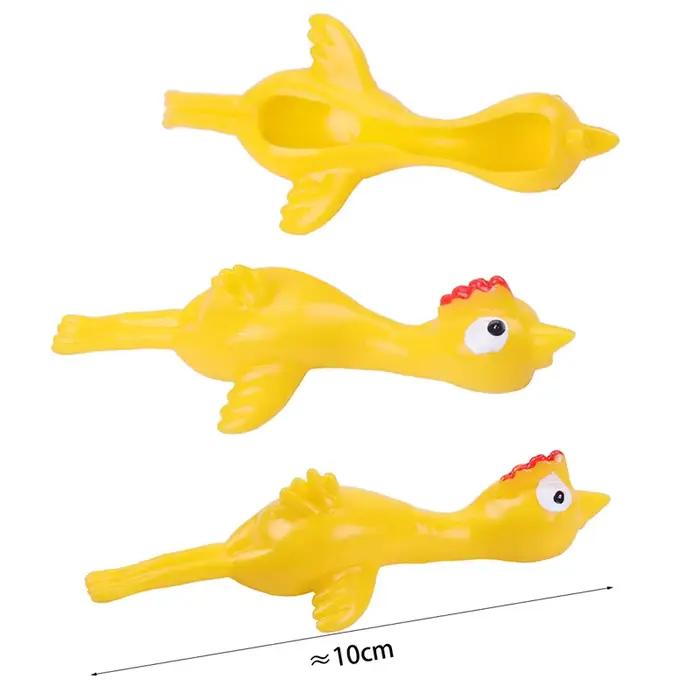 10/30 pièces catapulte lancement dinde fronde doigt catapulte poussin élastique doigt volant collant