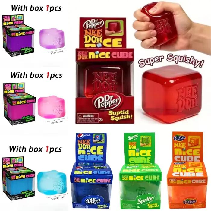 Jouet anti-stress souple et moelleux Needoh Nice Cube Suptid Squish Toy 2026