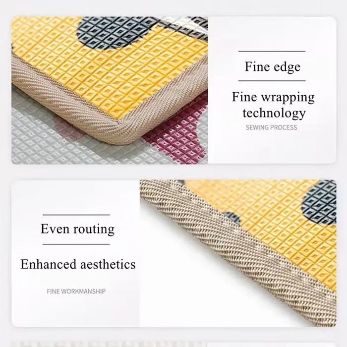 Tapis de jeu éducatif doux et confortable pour bébés et enfants de 0-1 à 3-6 ans pour chambre de bébé et jeux de développement