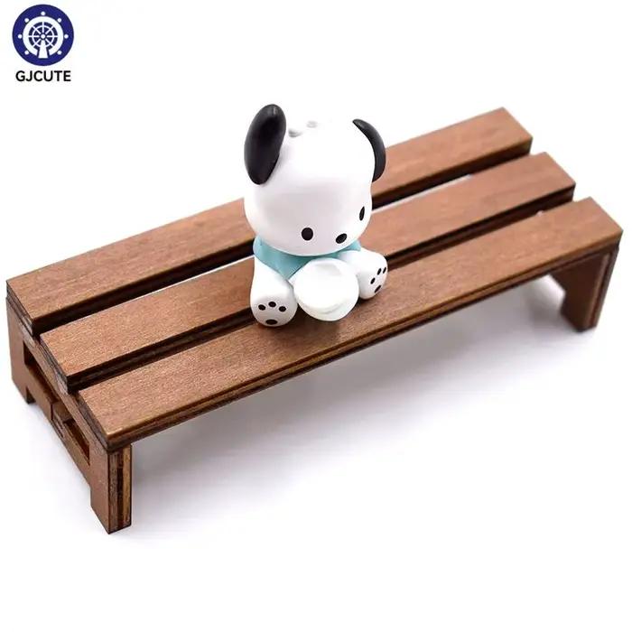 Mini Table de Parc L'inventaire pour Enfants Accessoires de Maison de Poupées Chaises Bancs Meubles Jouets Éducatifs Occasions Spéciales