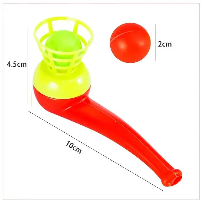 5/20 pièces enfants suspendus Blowpipe jeu de Blowball entraînement d'équilibre sensoriel flottant