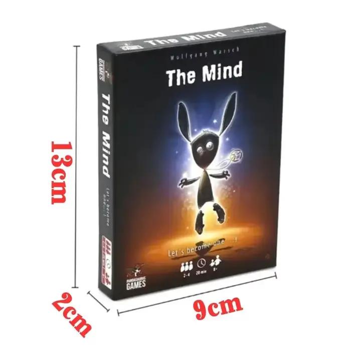 NOUVEAU Jeu de cartes The Mind, jeu de société de puzzle pour fête, expérience interactive en équipe