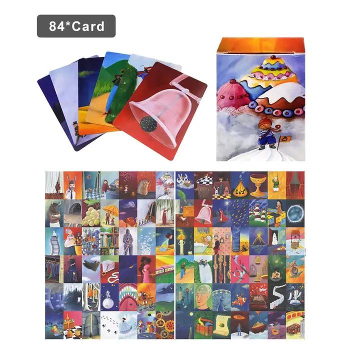 84 mini cartes à jouer pour raconter des histoires