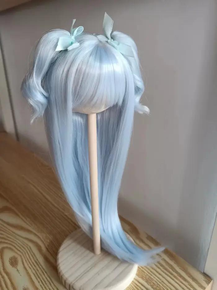 Perruque de poupée jouets BJD/DD/SD, 1/3 1/4 1/6, pour filles quotidiennes, soie haute température r