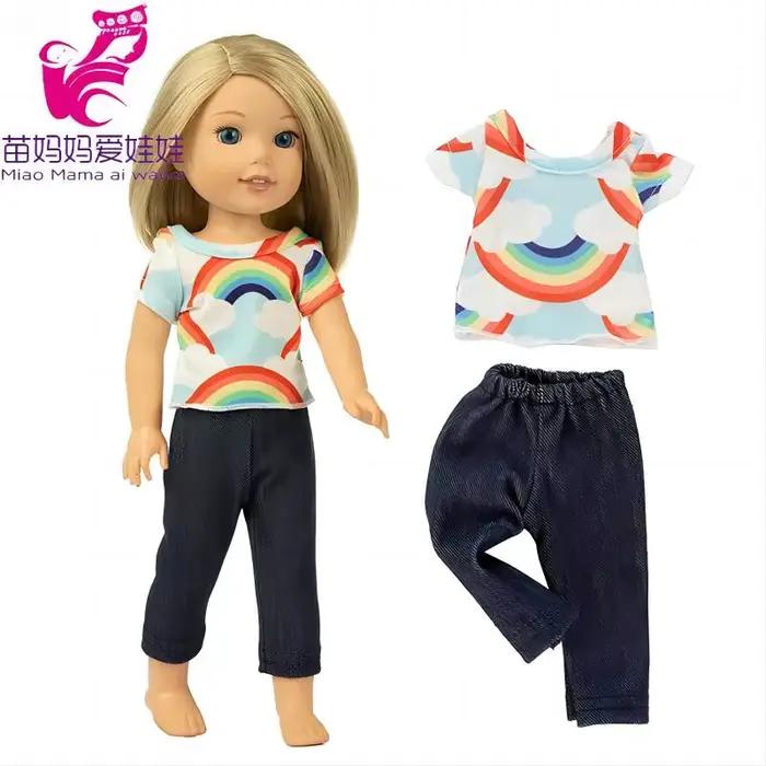 Robe de poupée pour commerçant de 14.5 pouces Camille Ashlyn Kendall Emerson vêtements de poupées Nancy de 36cm cadeau pour fille occasions spéciales colorées diversement multicolore