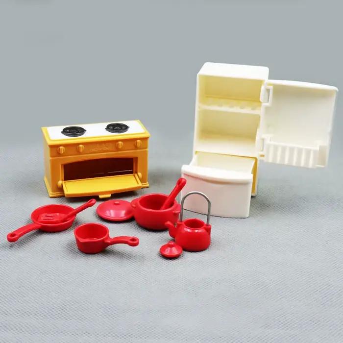 Ensembles de meubles jouets miniatures 1:12 pour maison de poupée décoration bricolage scènes de jeu pour filles et garçons occasions spéciales