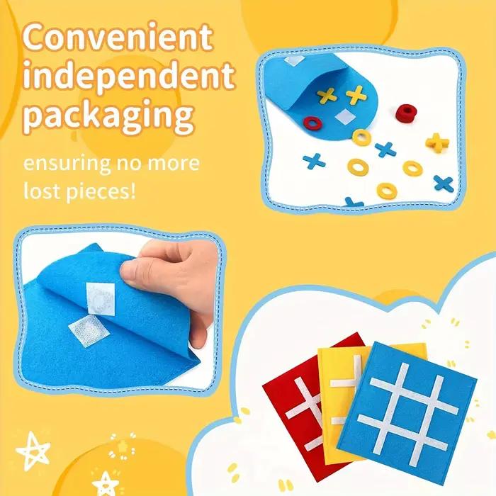 30 jeux de stratégie Tic-Tac-Toe en vrac, avec sac de rangement | Mini jeux de société, offre spéciale pour les fêtes d'anniversaire, oui