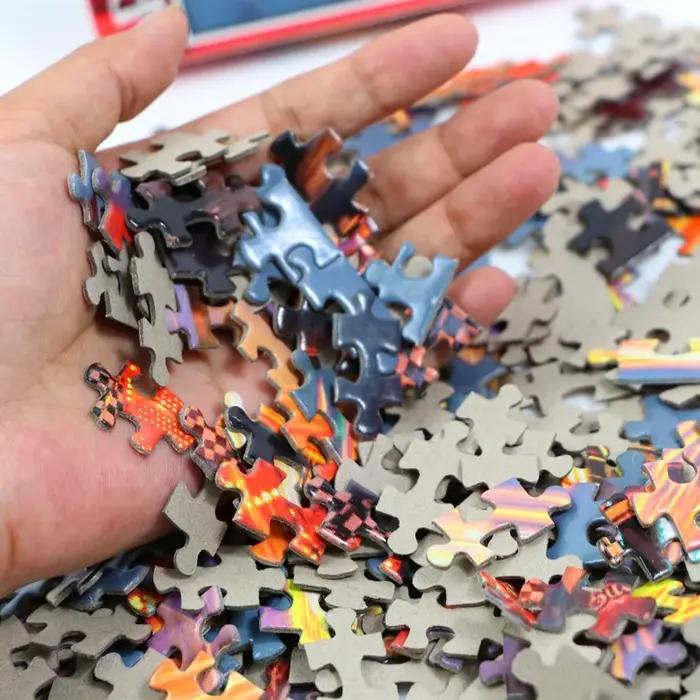 500 pièces Puzzle créatif diverses paysages assemblage photo adultes Anti-Stress Puzzles jouets pour enfants jeux cadeau