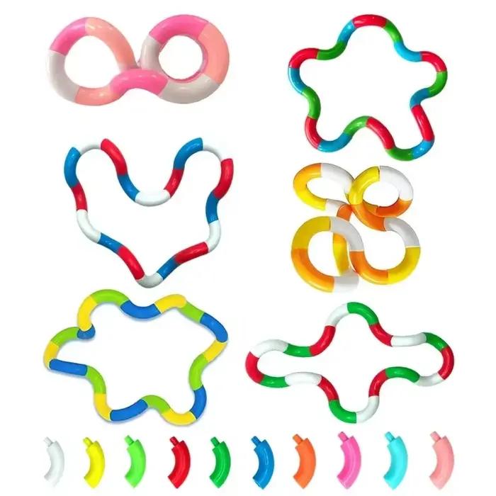 Jouet Fidget Créatif à Torsion 1/3/5 Pièces