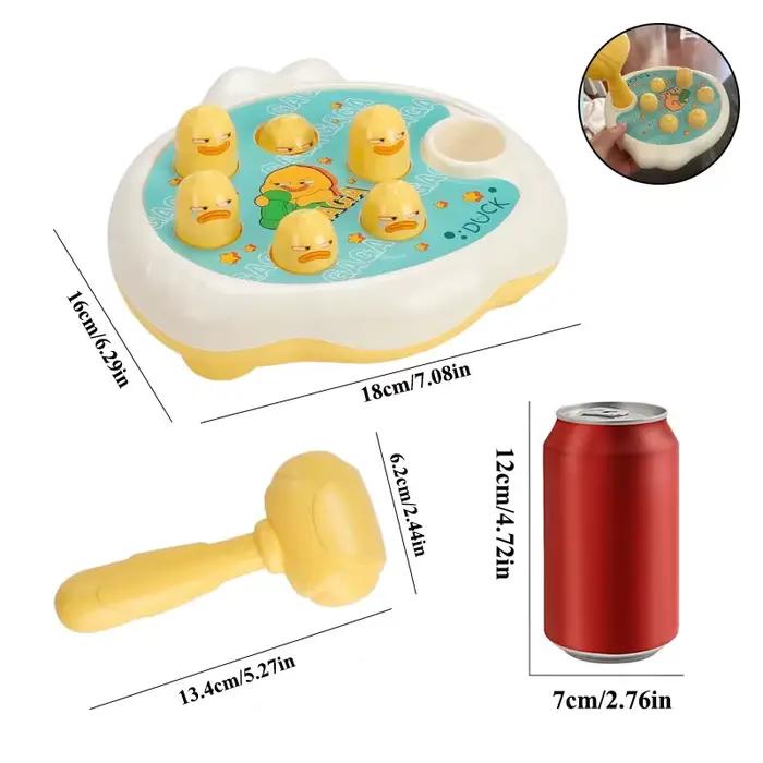 Jeu d'apprentissage Montessori pour bébé tambour en forme de grenouille canard cochon puzzle pour tout-petit fille garçon occasions spéciales