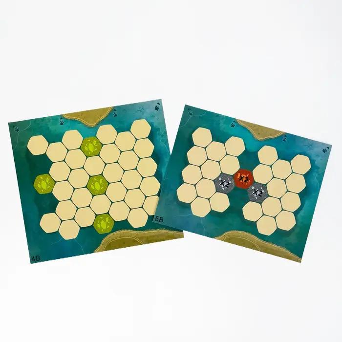 Extension de Carte DIY pour Harmonies - Ensemble de 10 Pièces en 2 Packs Augmente la Capacité des Joueurs et Améliore le Gameplay Occasions Spéciales Jeu de Société Créatif Pour Adultes