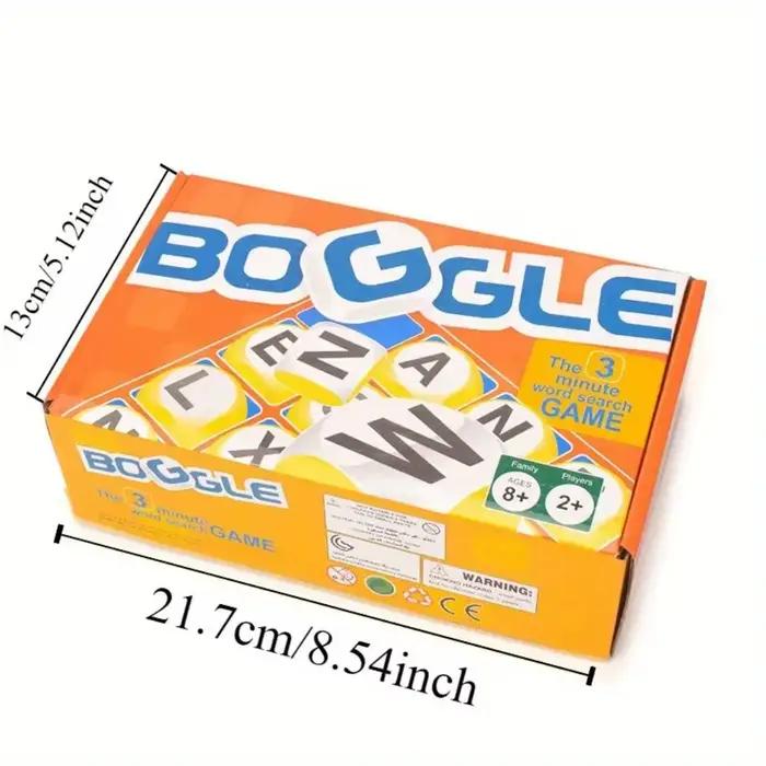 Jeu d'orthographe de mots et dés puzzle de lettres interactif pour adultes et adolescents occasions spéciales et vacances