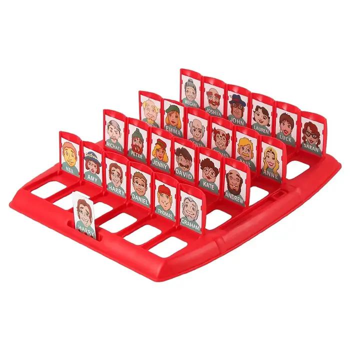 Jeu de Puzzle devinez qui je suis pour deux personnes, plateau Portable interactif, jeu de société a