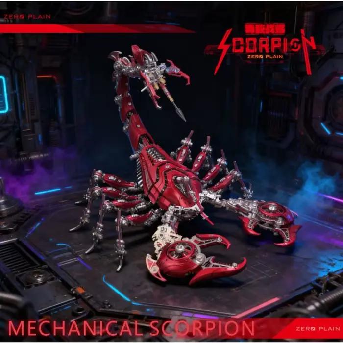 Spotmechanical War Scorpion 3D Blocs de construction métalliques tridimensionnels