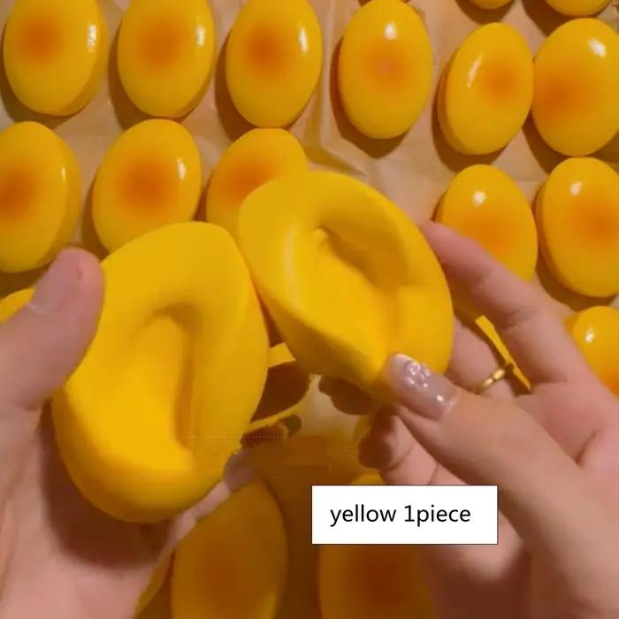 Jouets sensoriels en forme de gâteau au fromage moelleux