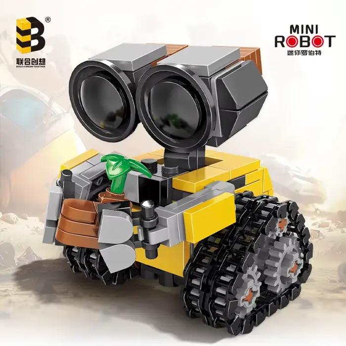 Kit de blocs de construction Wall-E, modèle de film Moc, assemblage de Robot, figurine de Science-Fiction, jouet éducatif, cadeau pour enfants