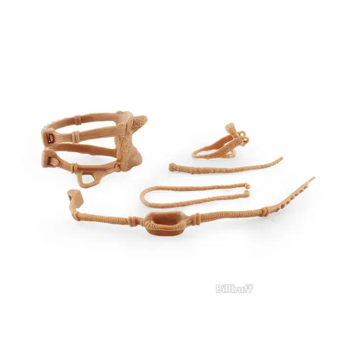 Bricolage modèle de course de chevaux cavalier ferme Figurines d'animaux