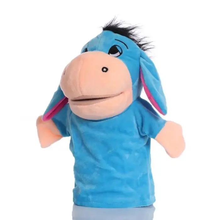 Jeu poupée apaiser jouets Animal marionnette à main éducation précoce peluche