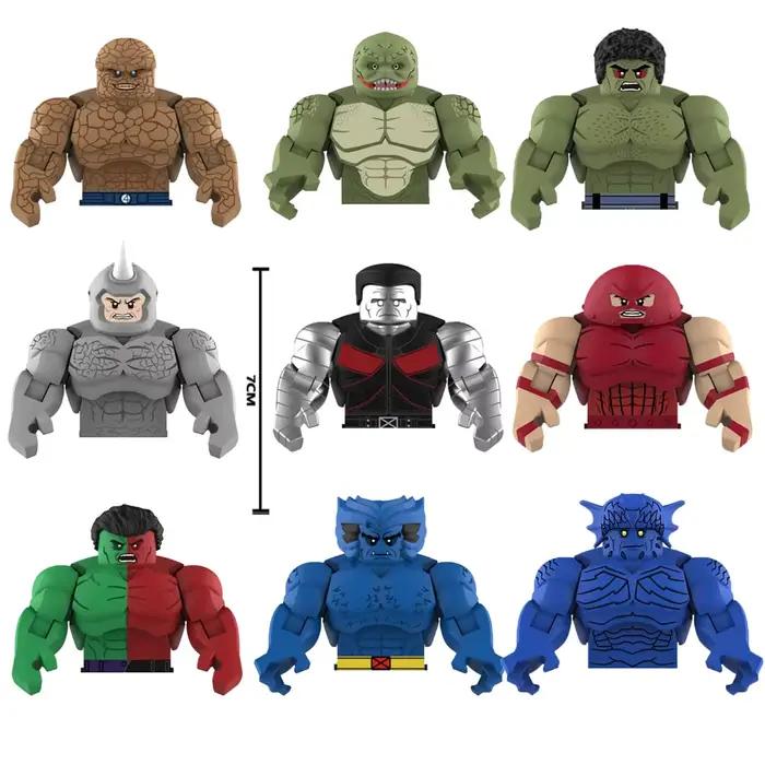 Figurines d'action et modèles de construction mobiles Bandai Brique Lézard Rhinocéros Colosse jouet puzzle blocs de construction ornement poupée modèle compatible Lego constructions fantaisie création imagination construction adulte adolescents