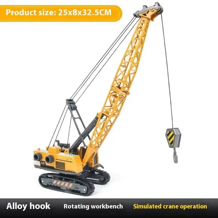 Jouets de véhicules de construction en alliage pour enfants : Excavatrice